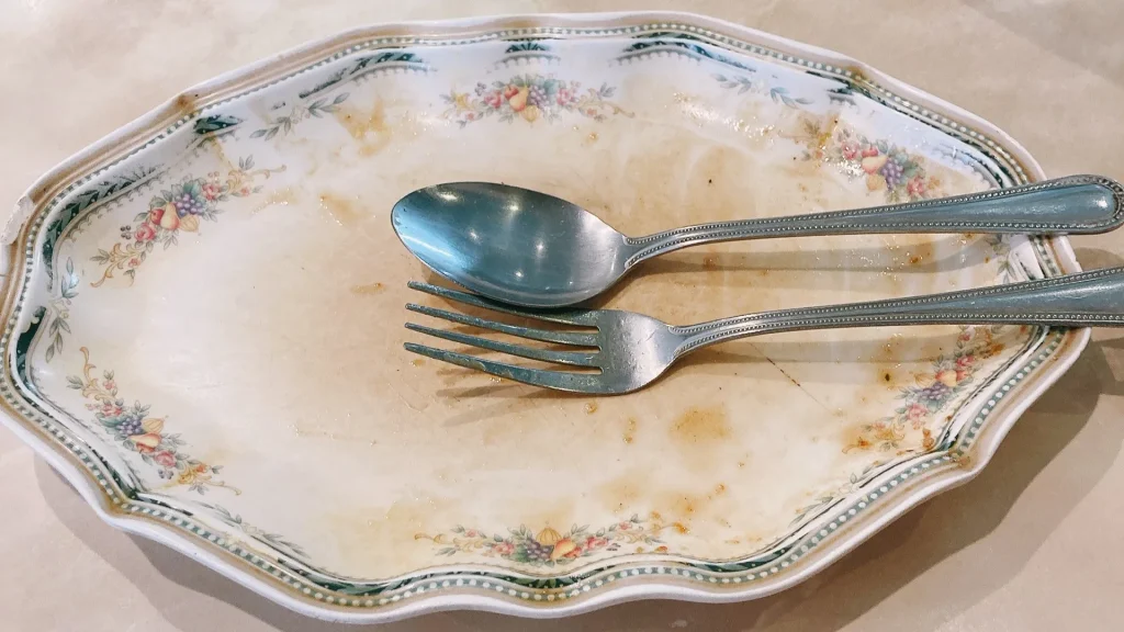 タイランドショップの食後の食器