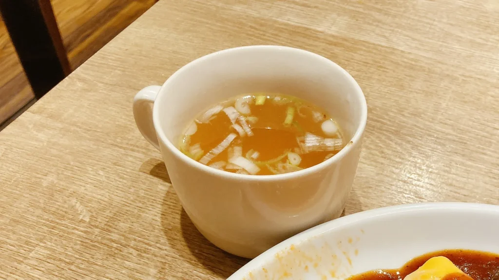 中華洋食あゆたのスープ