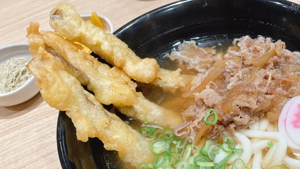 資さんうどんのごぼ天