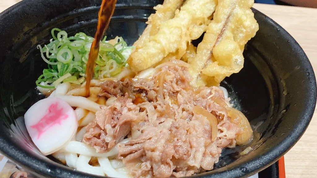 資さんうどんのぶっかけつゆ
