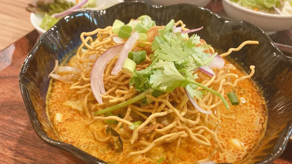 タイキッチンのカオソーイアップ