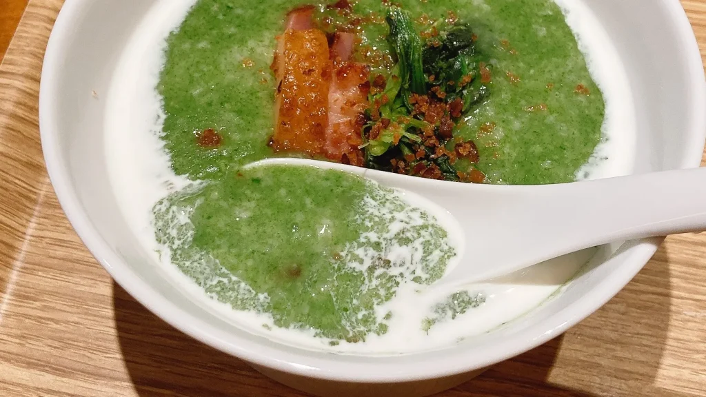 カユデロワのポパイ粥のクリーム部分