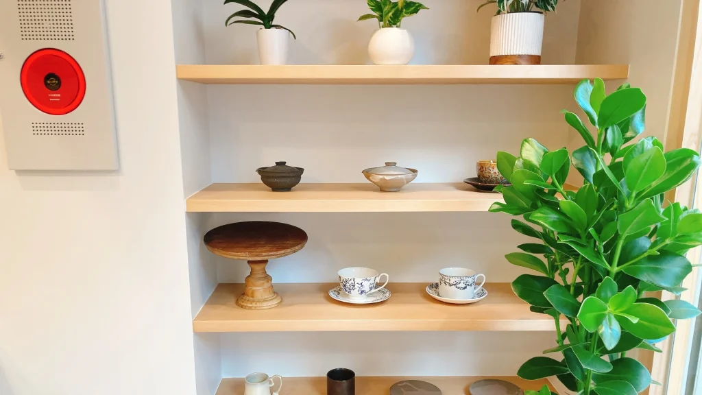 Tetreatsの店内ディスプレイ