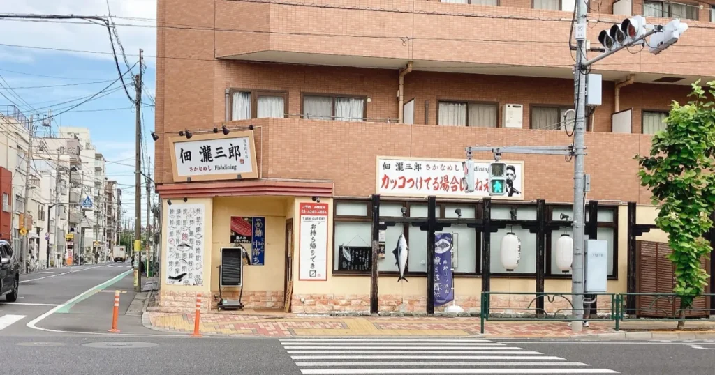 佃瀧三郎の外観