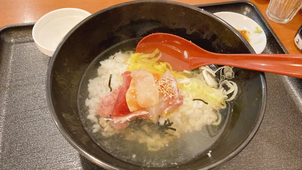 佃瀧三郎の特製黄金出汁茶漬け