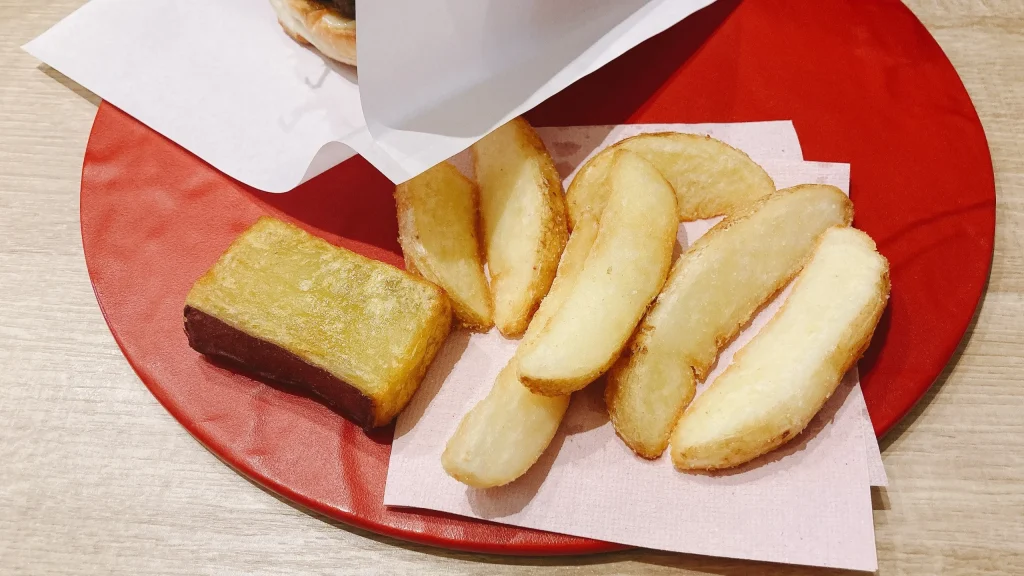 横綱バーガーのセットポテト