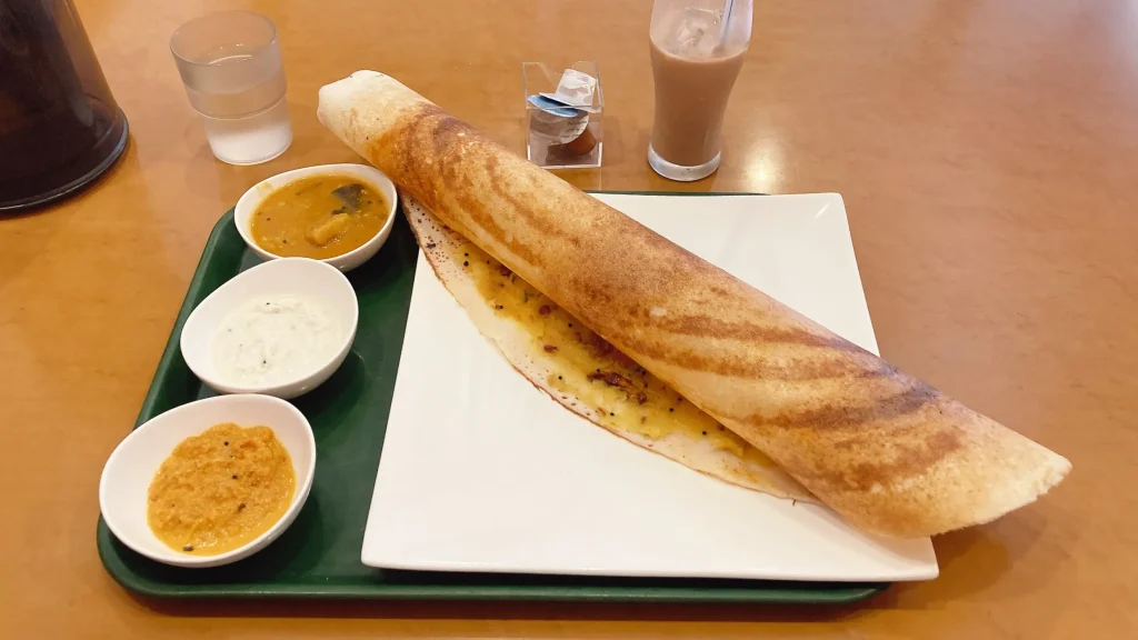 カレーリーブスのドーサ実物