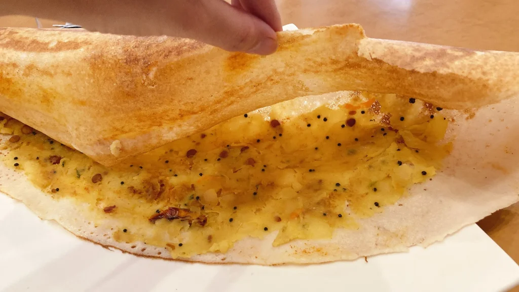 カレーリーブスのドーサをめくってみたところ