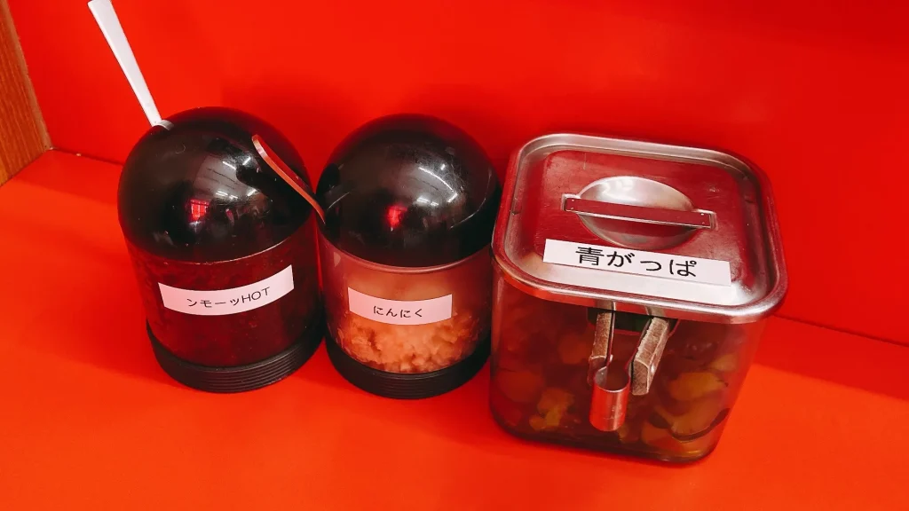 邦ちゃんラーメンの青がっぱ