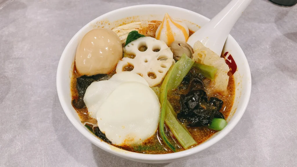 七宝の麻辣湯の実物