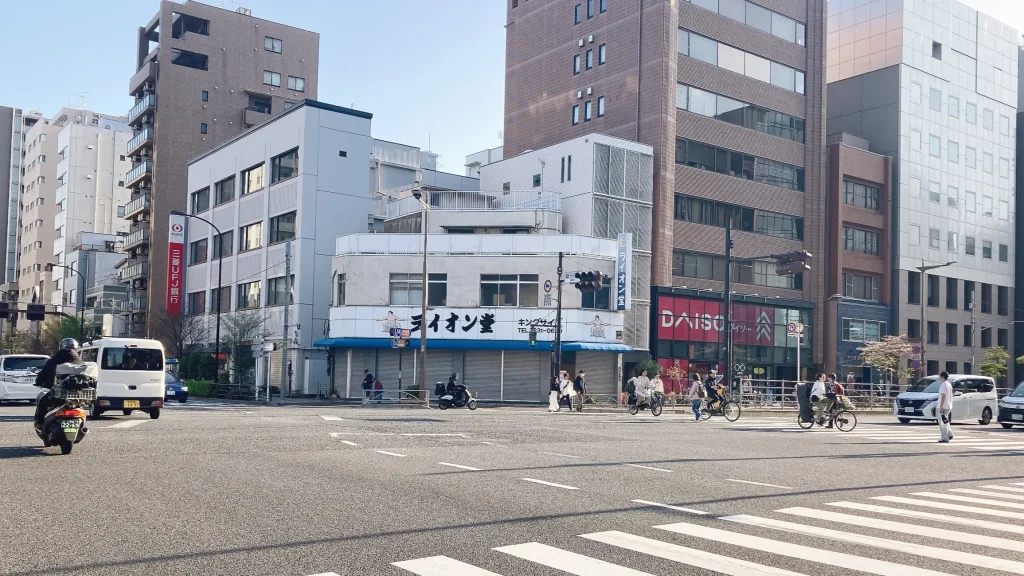 ライオン堂の外観