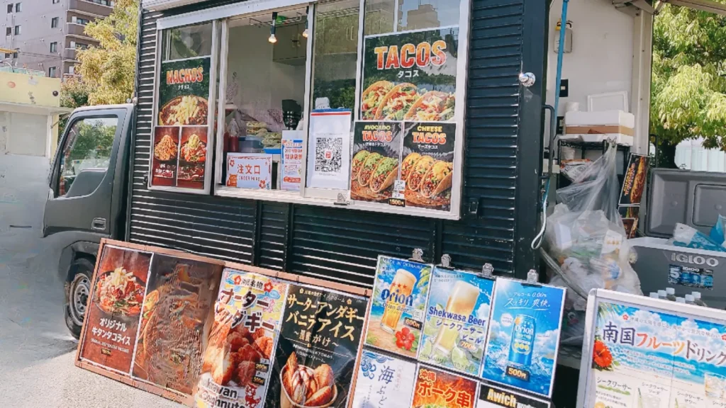 すみだ沖縄まつりのフードトラック