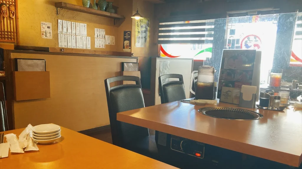 第一韓国館の店内